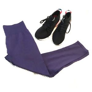 Fabletics Seamless Cropped Leggings Navy M